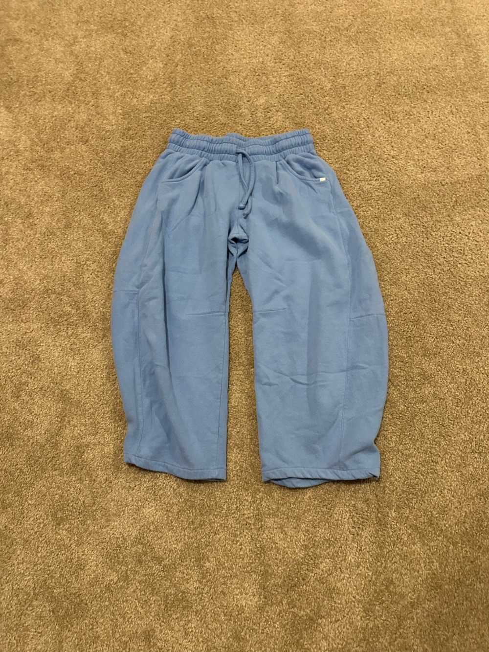Urban Outfitters Light Blue Drawstring Athletic Shorts